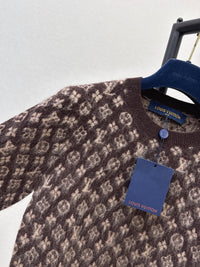 26S Brushed Monogram Cardigan
