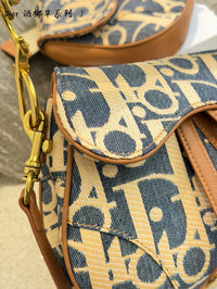 Oblique Saddle Bag
