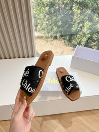 Woody Flat Slide Sandals