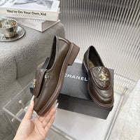 Quilted Leather Loafers