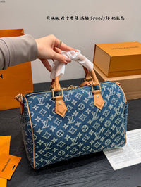Speedy 30 Bandoulière Denim
