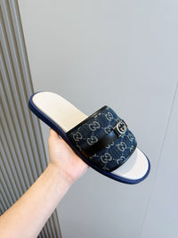 Monogram Slide Sandals