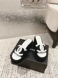 Platform Slide Sandals