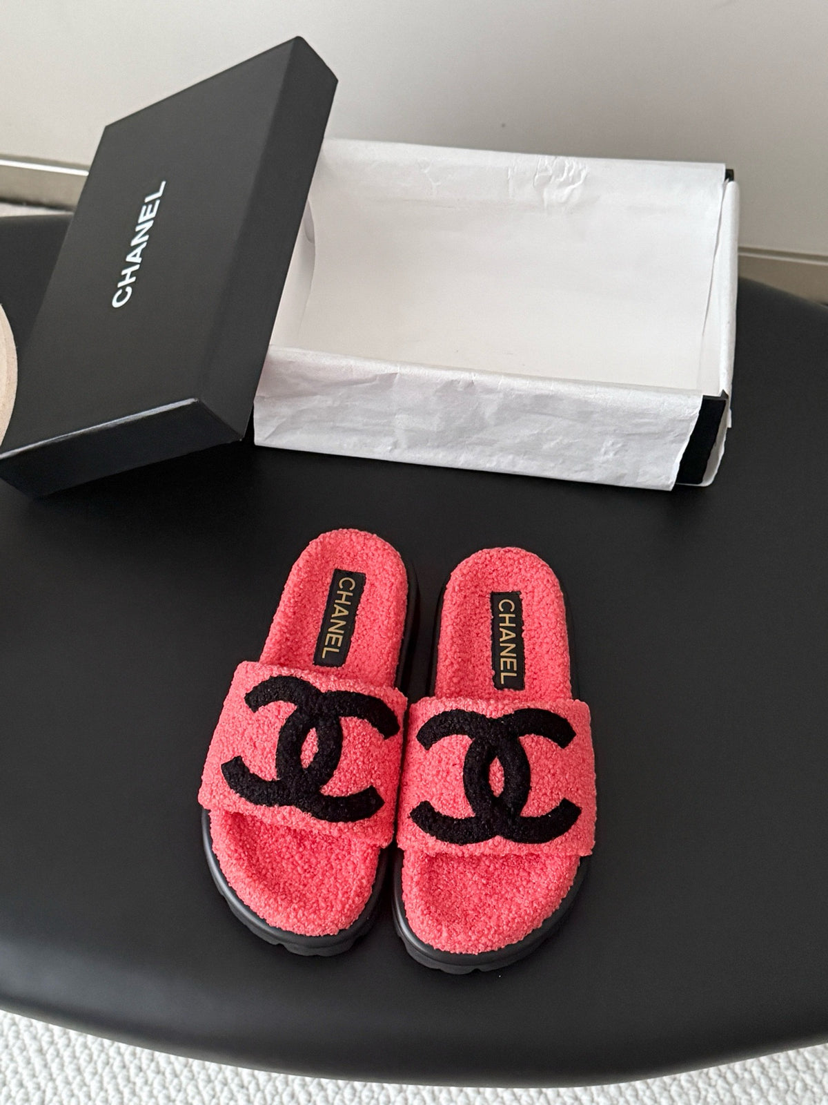 26K Plush Slide Sandals