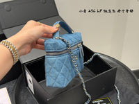 25C Vanity Case Blue Denim