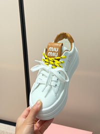 Lace-Up Platform Sneakers