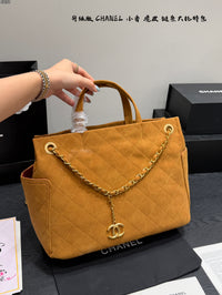 Suede Tote Bag
