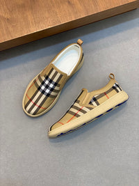 Vintage Check Slip-On Sneakers