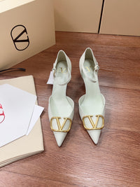 Signature D'Orsay Patent Leather Pumps