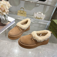 Platform Slip-On Loafers