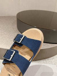Suede Sandals