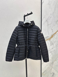 26S Raie Hooded Short Down Jacket