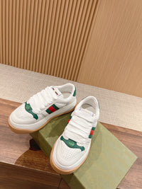 Screener White Green Red Sneakers