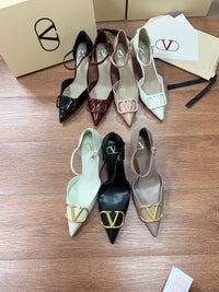 Signature D'Orsay Patent Leather Pumps