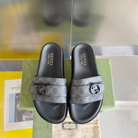 Double Strap Slide Sandals