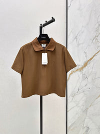 Cropped Polo Shirt