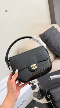 26A Flap Bag with Top Handle