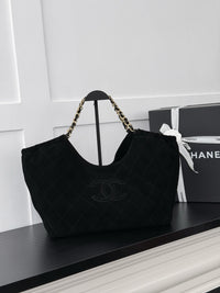 26C Suede Shopping Tote