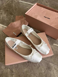 Satin Ballet Flats