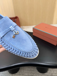 Suede Loafers