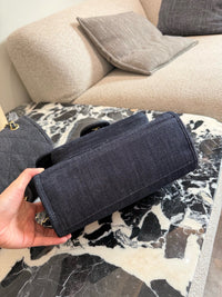 Denim Flap Bag