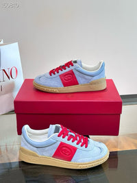 Upvillage Panelled Leather Sneakers