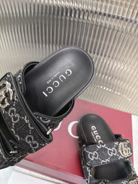 Canvas Slide Sandals