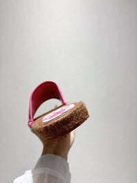 Maiolica Print Espadrille Sliders