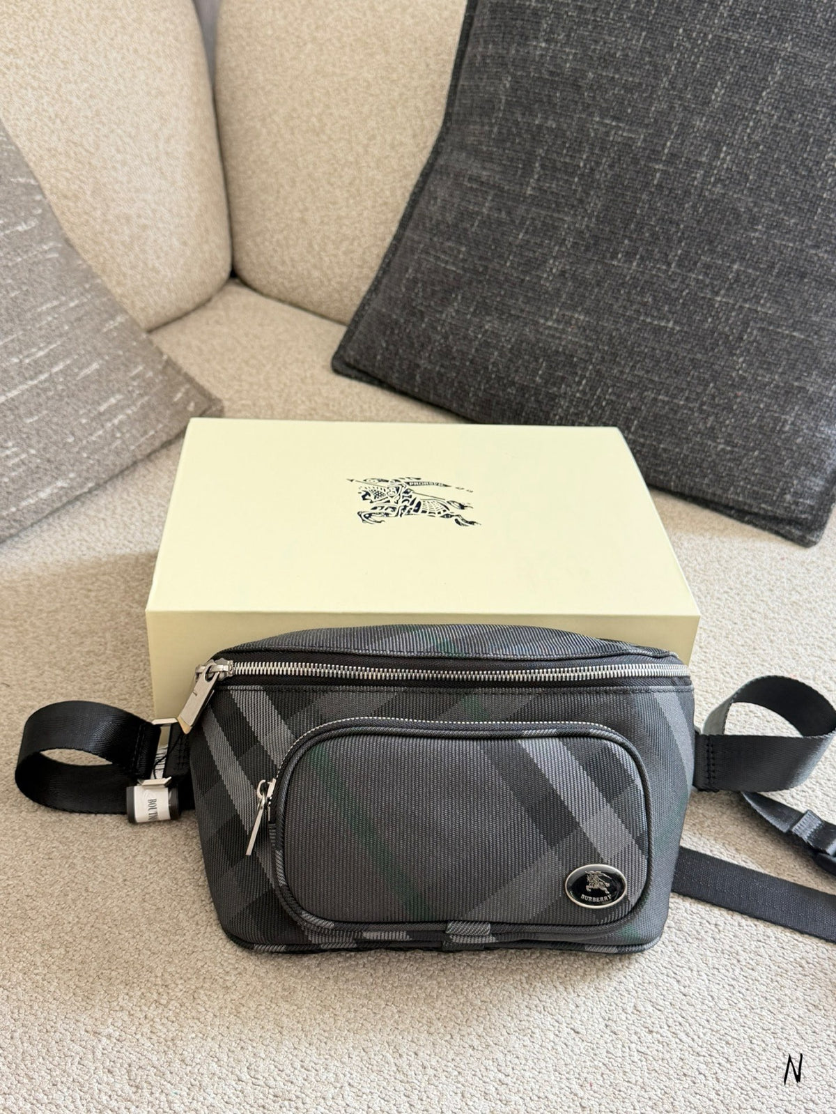 Grid Belt Bag