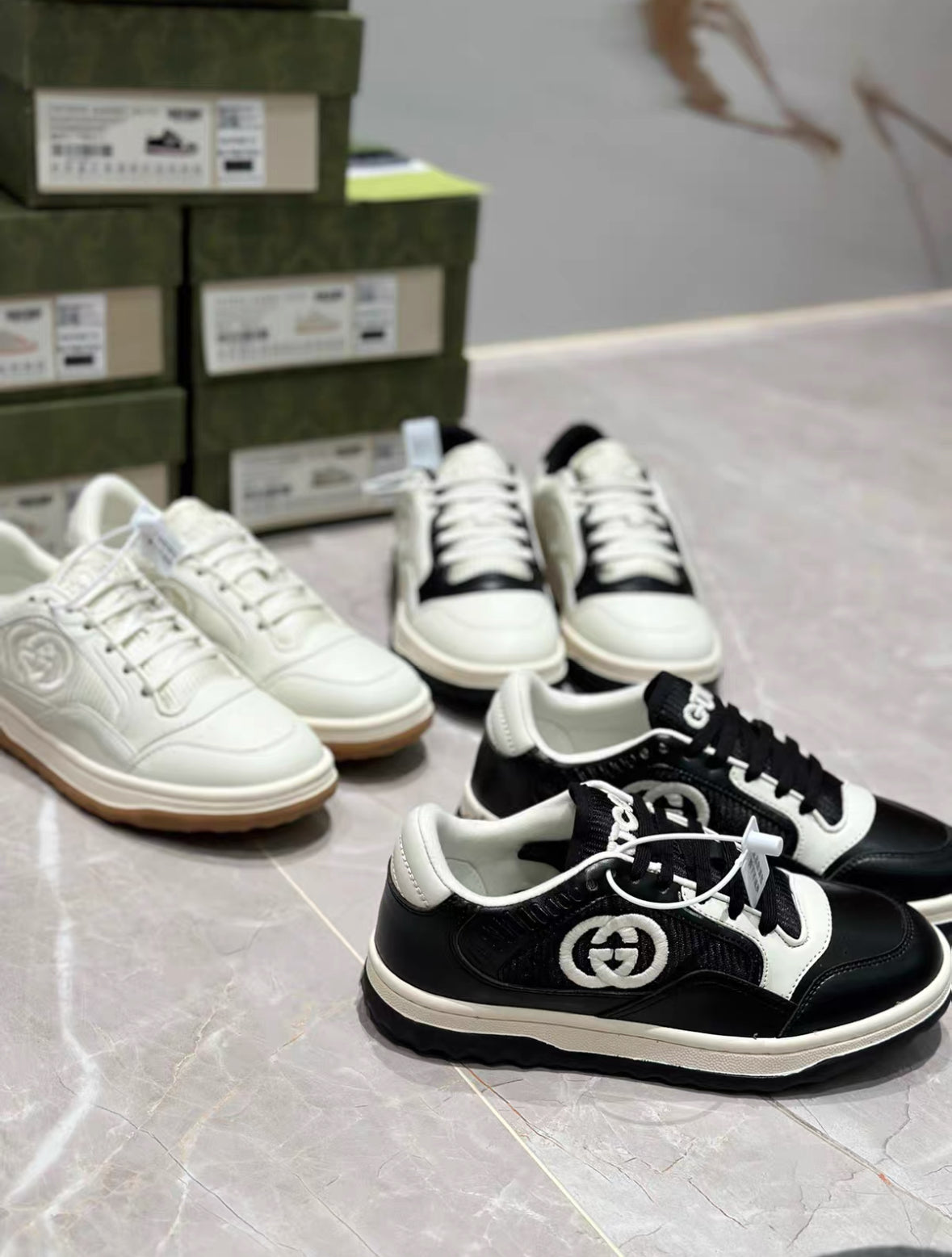 Interlocking G Low-Top Sneakers