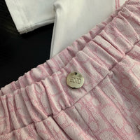 Kids Diorling Tee & Oblique Wide-Leg Trouser Set