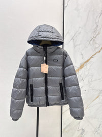 26S Light Pongé Down Hoodie Jacket