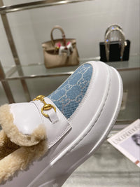 Platform Slip-On Loafers