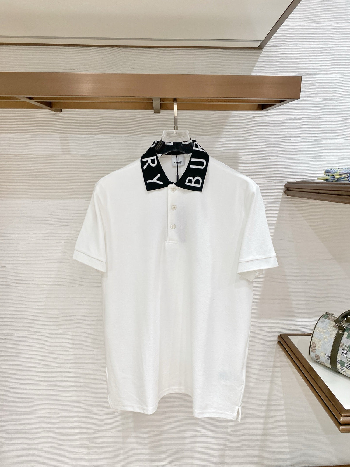 Logo Collar Polo Shirt