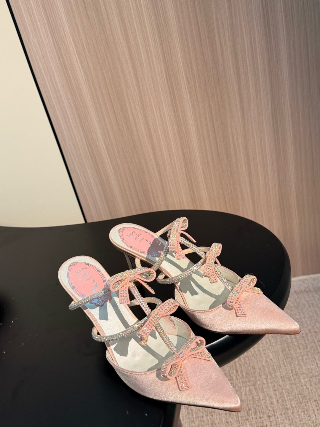 Caovilla Satin Sandals