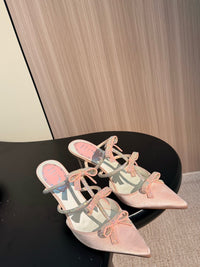 Caovilla Satin Sandals