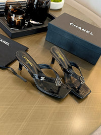 Camellia Thong Mules