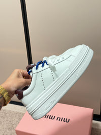 Lace-Up Platform Sneakers