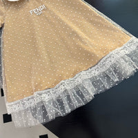 Roma Embroidered Peter Pan Collar Dress