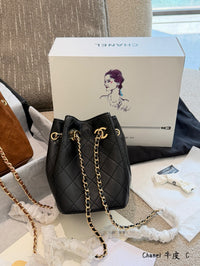 Drawstring Bucket Bag