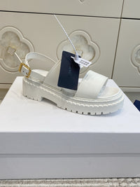 Leather Platform Sandals