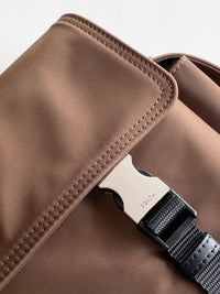 Explore Re-Nylon and Leather Shoulder Bag