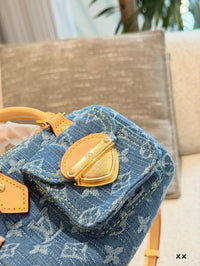 Nano Speedy Monogram Denim