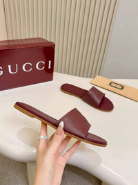 Interlocking Leather Sandals