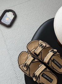 26S Tweed Sandals