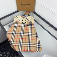 Vintage Check Sleeveless Dress