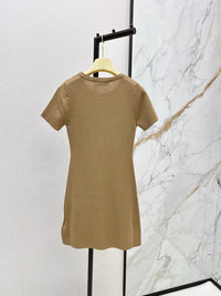 Short Sleeve Knit Dress
