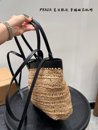 Raffia Tote Bag