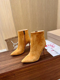 Kate Max Suede Ankle Boots