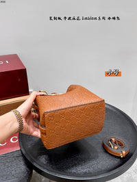 Emblem Small Bucket Bag